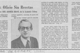 Arteche: Oficio sin recetas