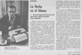 La Flecha en el blanco.