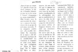 Zona de Sombras  [artículo] Equis.