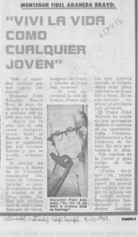 "Vivía la vida como cualquier joven".