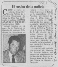 El Rostro de la noticia.