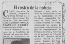 El Rostro de la noticia.