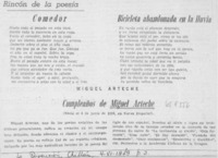 Cumpleaños de Miguel Arteche.