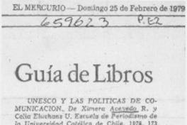 UNESCO y las políticas de comunicación.