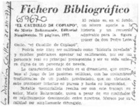 "El Caudillo de copiapó"