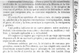 Conferencias literarias