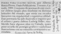 Poema para cuatro manos