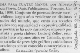 Poema para cuatro manos