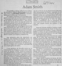 Adam Smith  [artículo] A.