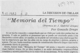 "Memoria del tiempo"