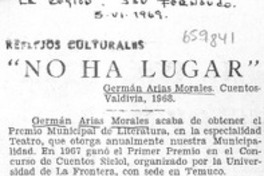 No ha lugar  [artículo] Fedro.