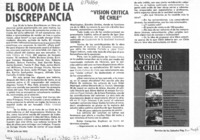 El Boom de la discrepancia.  [artículo]