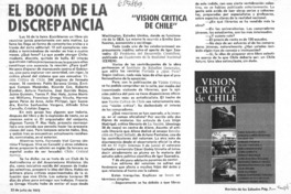 El Boom de la discrepancia.  [artículo]