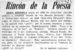 Rincón de la poesía.  [artículo]