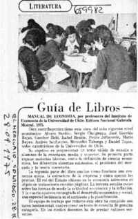 Manual de economía.  [artículo]