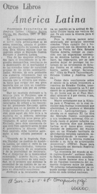 América Latina.  [artículo]