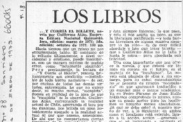 Y corría el billete  [artículo] Ariel Méndez.