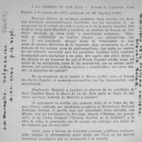 A La sombra de los días  [artículo] Claudio Solar.