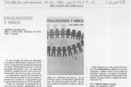 Educadores y niños