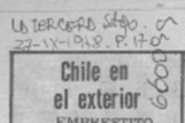 Chile en el exterior.  [artículo]