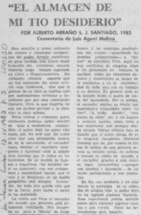 El almacén de mi tío Desiderio