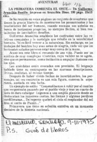 La Primavera comienza el once.  [artículo]