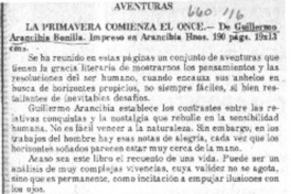 La Primavera comienza el once.  [artículo]