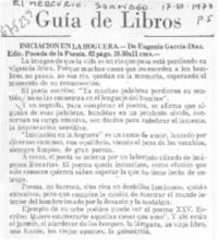 Iniciación en la hoguera.