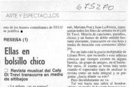 Ellas en bolsillo chico