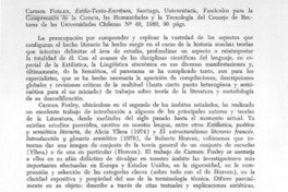 Estilo, texto, escritura