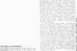 Un libro de recuerdos