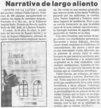 Narrativa de largo aliento