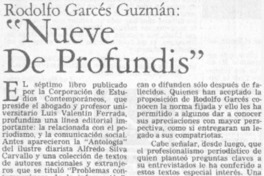 Nueve De profundis"