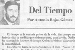Del tiempo