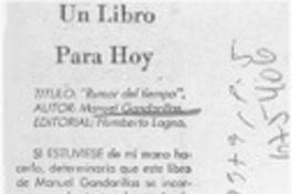 Un libro para hoy