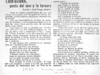 Luis Gona, poeta del mar y la ternura
