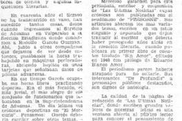 Rodolfo Garcés Guzmán, Premio de periodismo "Alfredo Silva Carvallo"