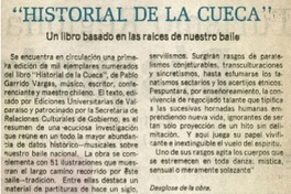 Historial de la cueca"