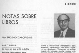 Notas sobre libros
