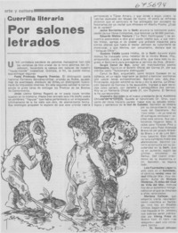 Por salones letrados