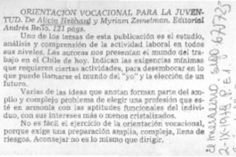 Orientación vocacional para la juventud.