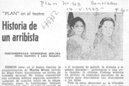 Historia de un arribista.