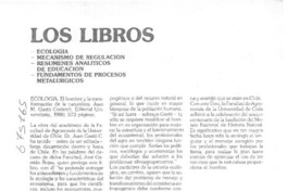 Los libros.