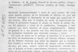 Manual de derecho político.