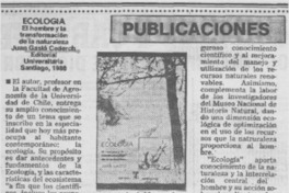 Ecología.