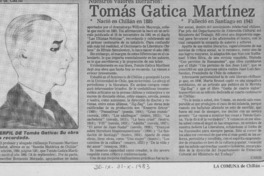 Tomás Gatica Martínez