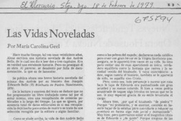 Las vidas noveladas