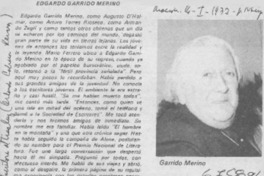Edgardo Garrido Merino.