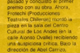 Un "Lautaro" premiado.