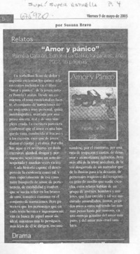 "Amor y pánico"